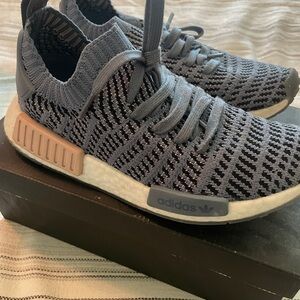 Adidas Gray and Black Women's Sneakers